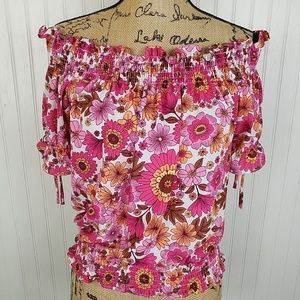 Gorgeous On/Off Shoulder Top - Large